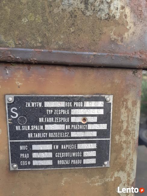 Agregat prądotwórczy zabytkowy