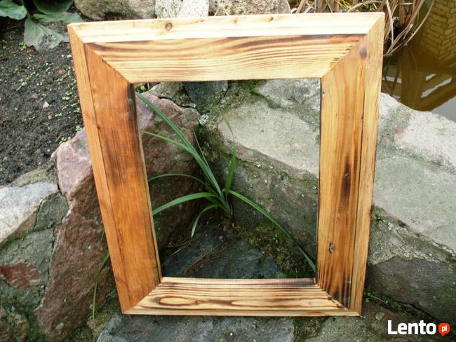 Stare okno metalowe rama okienna lustro ramka loft retro