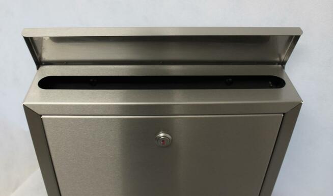 Natynkowa nierdzewna skrzynka na listy AKITA