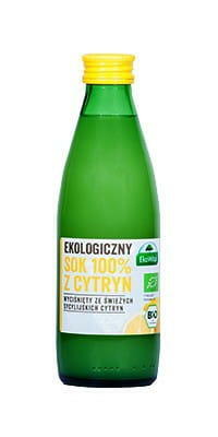 Ekologiczny sok 100% z cytryn 250ml EkoWital