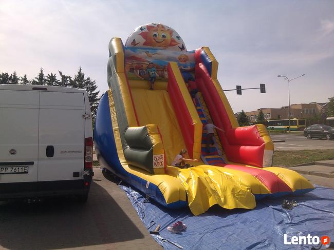 Wynajem zjeżdżalni dmuchanych SOBOL