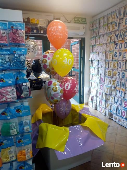 Napełnianie BALONÓW HELEM Kraków Balonowy Box Balony Cyfr