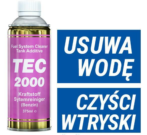 Archiwalne Tec2000 Częstochowa Fuel System Cleanerusuwa wodę z baku