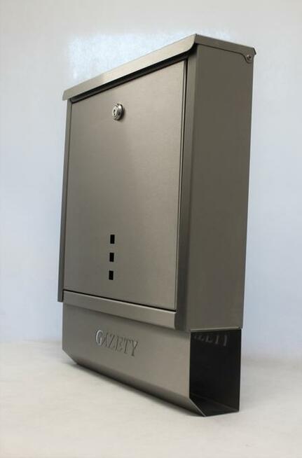 Natynkowa nierdzewna skrzynka na listy AKITA