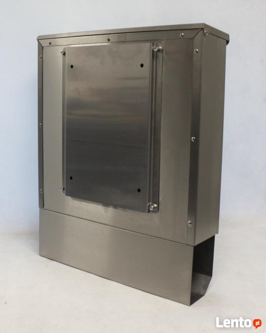 Natynkowa nierdzewna skrzynka na listy AKITA