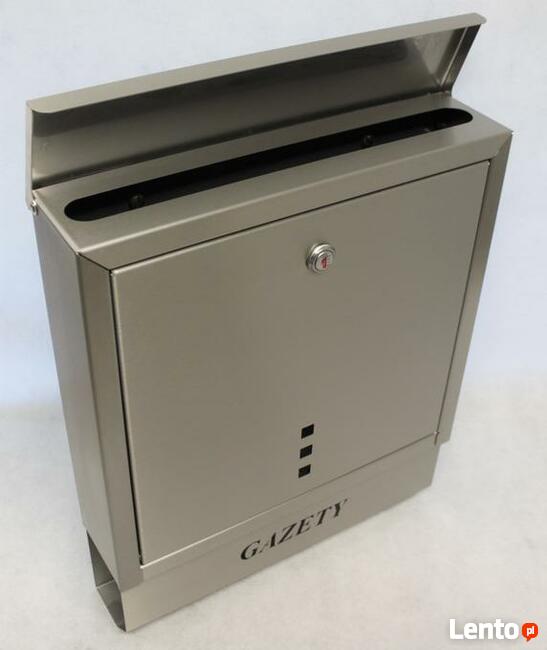 Natynkowa nierdzewna skrzynka na listy AKITA