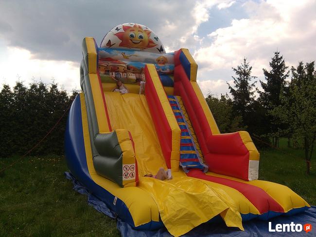 Wynajem zjeżdżalni dmuchanych SOBOL