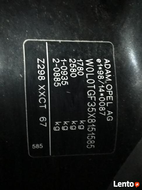 Lusterko boczne Prawe Lewe OPEL ASTRA-2-II-G Czarne Z298 Org