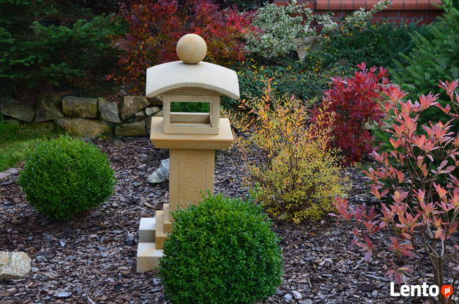 Lampa ogrodowa z piaskowca - kamień naturalny