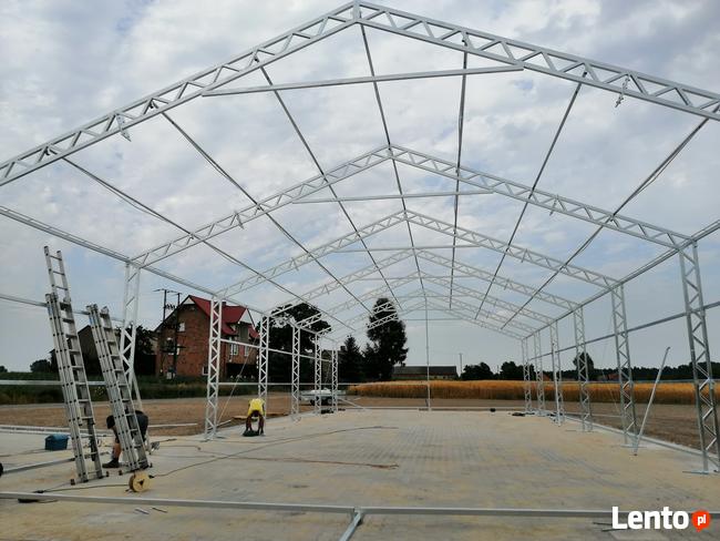 HALE namiotowa CAŁOROCZNA na zamówienie + montaż i Gwarancja