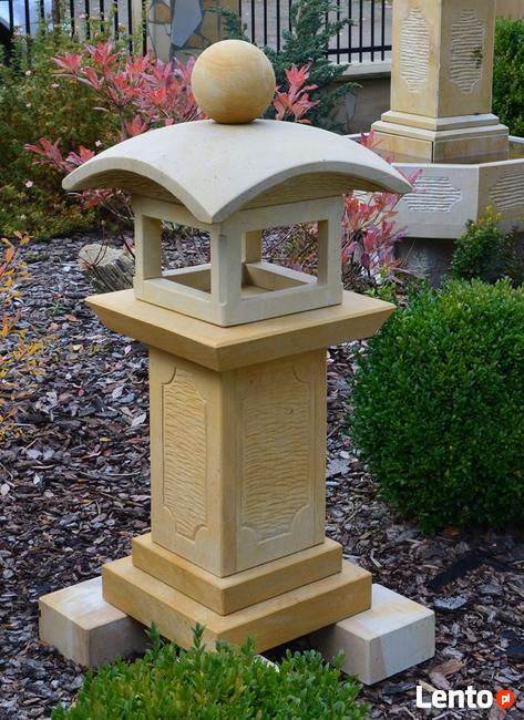 Lampa ogrodowa z piaskowca - kamień naturalny