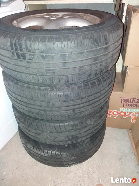 Sprzedam opony 15 z felgami 4x100