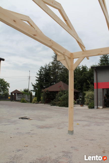 KONSTRUKCJA ALTANY 450x350cm Wiata Pergola Garaż Zadaszenie