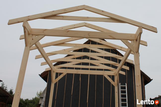KONSTRUKCJA ALTANY 450x350cm Wiata Pergola Garaż Zadaszenie