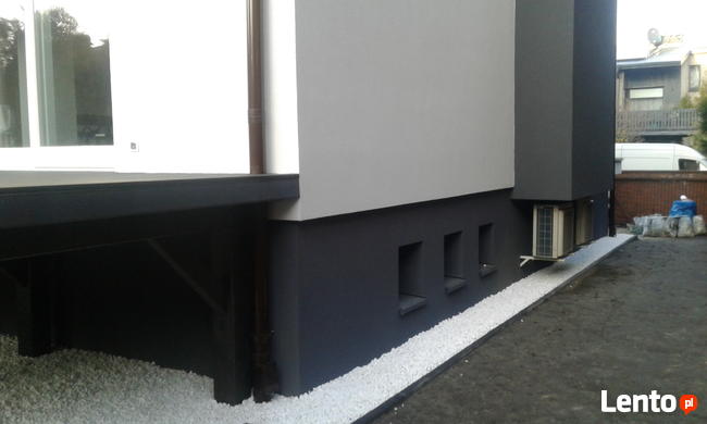 Ocieplenia elewacji ,fundamentów domów itp