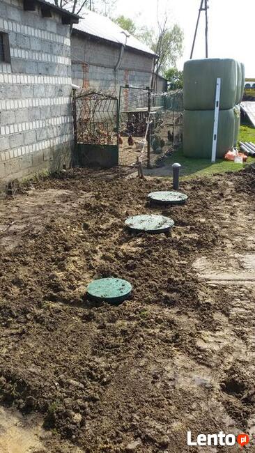 Usługi Minikoparka Montaż Oczyszczalni Przydomowych