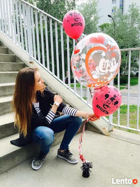 Balony z Helem na Walentynki Paczka Balonowa Wrocław Balony