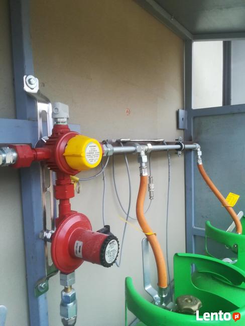 Instalacje gazowe na butle 33 kg. Do ogrzewania domu