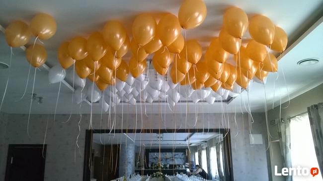 Balony z HELEM Kalisz Dostawa do domu Kurier Balonowy nadruk