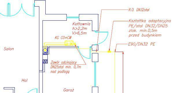 Projekty gazowe gaz do domu do firmy gazy instalacje