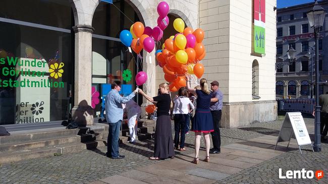 Balony z HELEM Częstochowa Dostawa do domu Kurier Balonowy