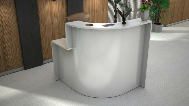 Lada recepcyjna R14 recepcja LED 110x110cm