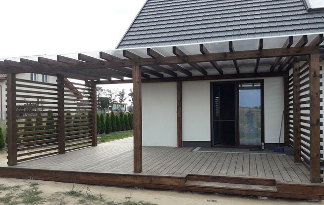 Konstrukcje Drewniane Taras Pergola Zadaszenie Wiata Altana