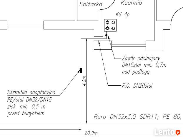 Projekty gazowe gaz do domu do firmy gazy instalacje