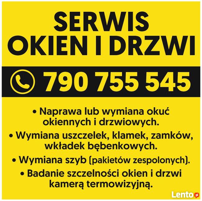 Serwis okien i drzwi