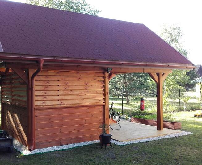 Konstrukcje Drewniane Taras Pergola Zadaszenie Wiata Altana
