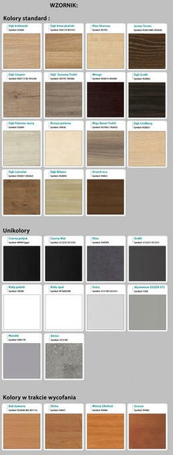 Lada recepcyjna R14 recepcja LED 110x110cm