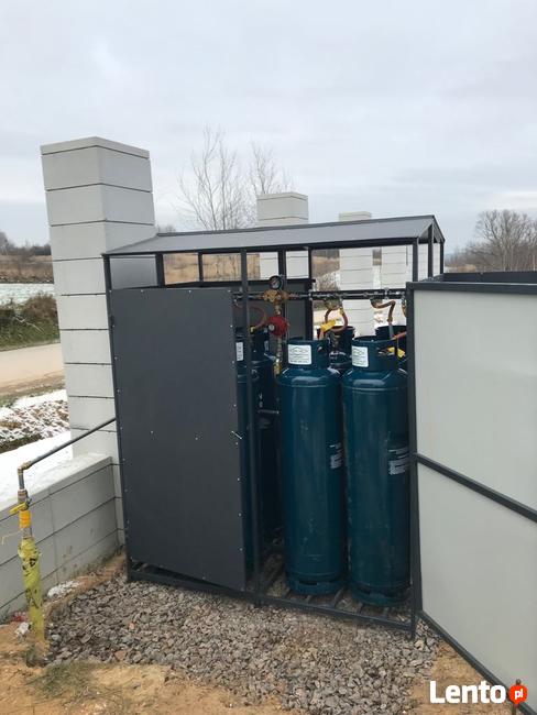 Instalacje gazowe na butle 33 kg. Do ogrzewania domu