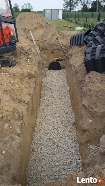 Usługi Minikoparka Montaż Oczyszczalni Przydomowych