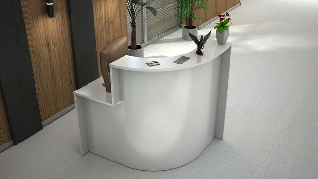 Lada recepcyjna R14 recepcja LED 110x110cm