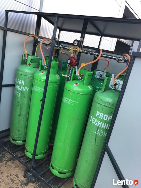 Instalacje gazowe na butle 33 kg. Do ogrzewania domu