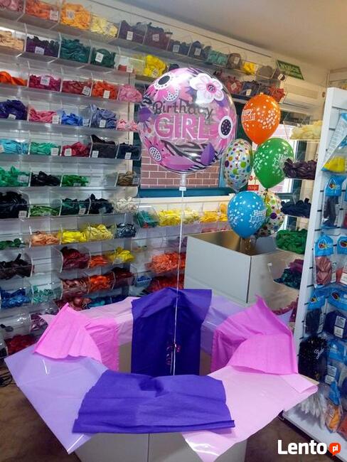 Balony z HELEM Wrocław Dostawa do domu Paczka Balonowa logo