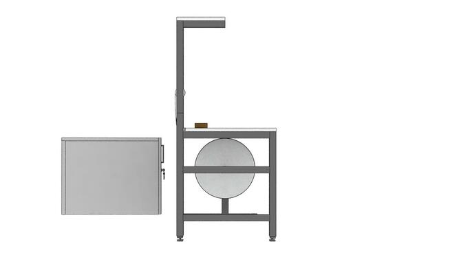 Stół warsztatowy do pakowania 180x80x90cm