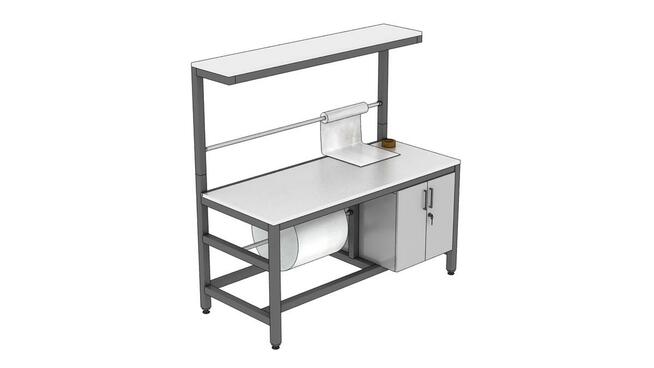 Stół warsztatowy do pakowania 180x80x90cm