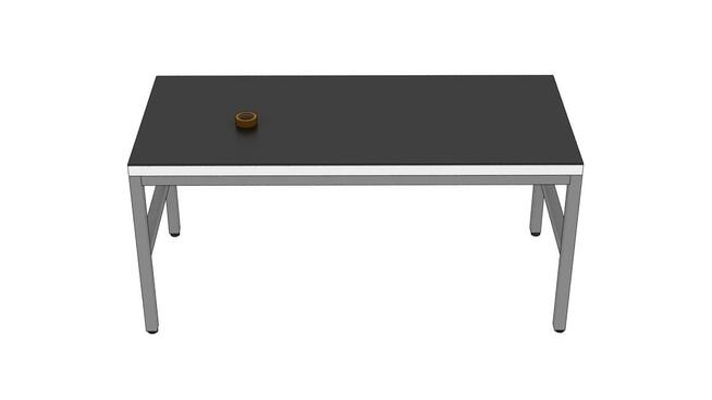 Stół warsztatowy do pakowania 200x90x90cm guma