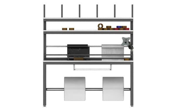 Stół warsztatowy do pakowania 180x80x200cm