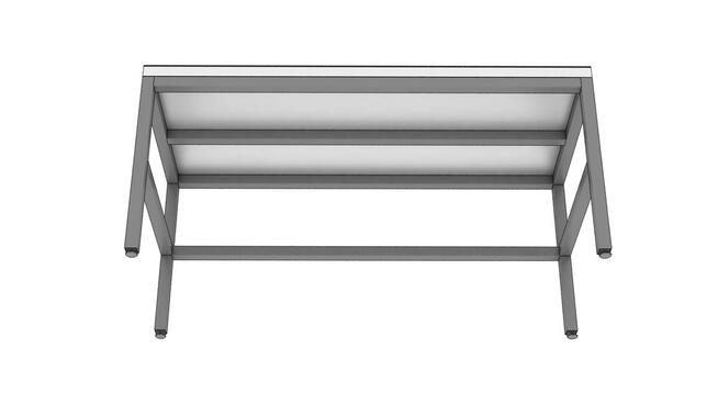 Stół warsztatowy do pakowania 200x90x90cm guma