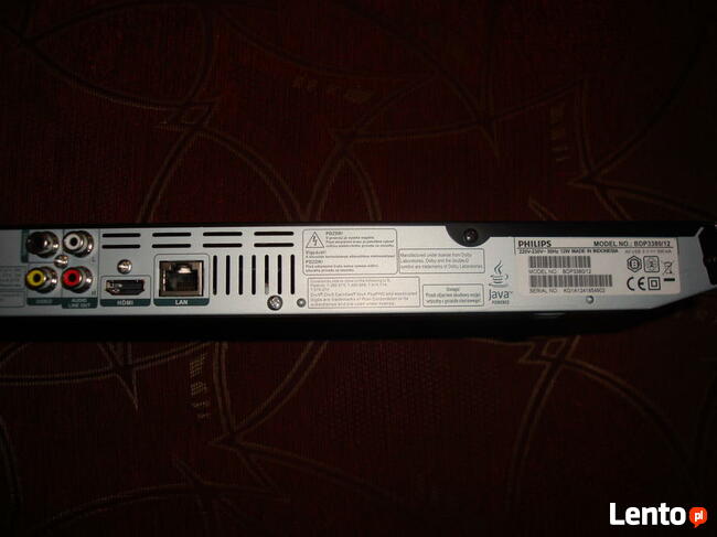 Philips Blu-Ray Disc 3D/DVD Player BDP3380