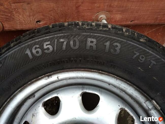 Kompletne koła 4 sztuki 165/70/r13 felgi 13 do skody felicji