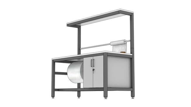 Stół warsztatowy do pakowania 180x80x90cm