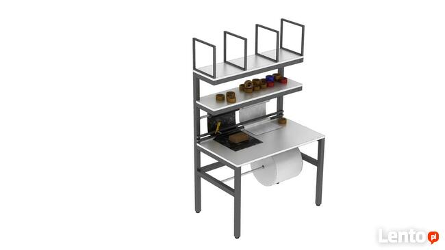 Stół warsztatowy do pakowania 130x80x215cm