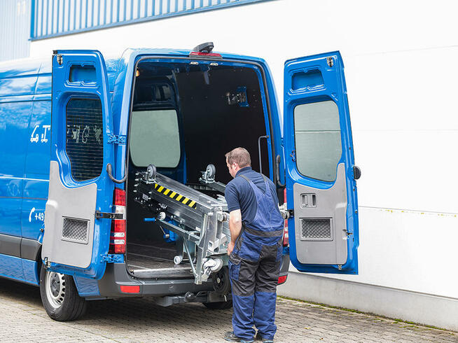 Podnośnik towarowy Alp-Lift LM S4 750 - Windex