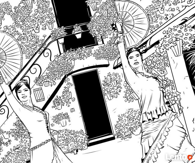 Rysownik i ilustrator. ILUSTRACJE na zlecenie. KOLOROWANKI.