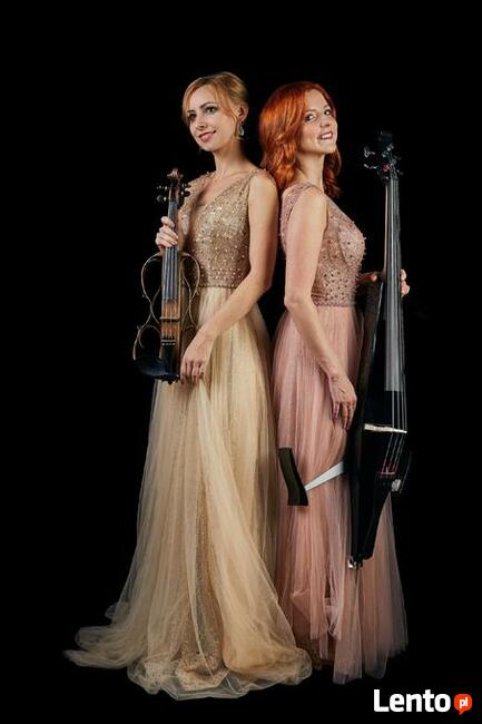 skrzypce i wiolonczela - muzyka na ślub, spotkania firmowe