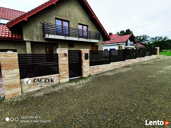 Balustrady kute, poręcze ,ogrodzenia, bramy skrzydłowe