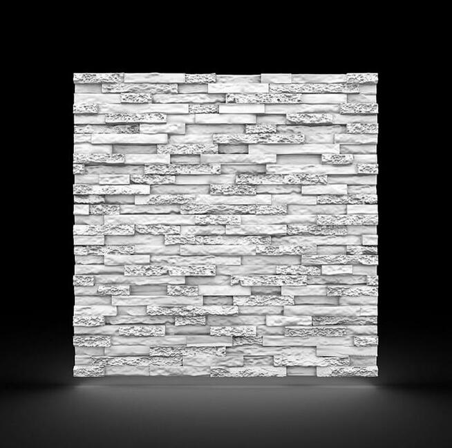 Styropianowe Panele Ścienne 3D 60x60 KAMIEŃ